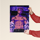 Jujutsu Kaisen – Neon Warrior Poster
