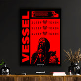 Sleep Token "Vessel" Dripster Graphic Poster