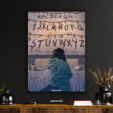 Stranger Things Alphabet Wall Eleven Poster