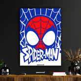 Spider-Man Stylized Logo Poster