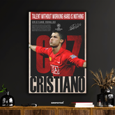 Cristiano Ronaldo – Manchester United Legacy Poster