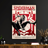 Spider-Man Homecoming – Retro Action Poster