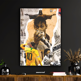 Neymar Jr – Brazil Iconic Journey Poster