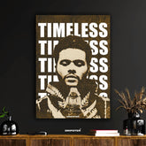 The Weeknd – TIMELESS Grit Poster
