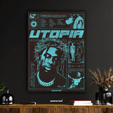 Travis Scott Utopia Album Art Poster