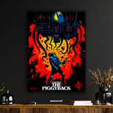 Eddie Munson – The Piggyback Finale Poster (Stranger Things)