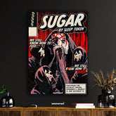 Sleep Token Sugar Comic Style Poster