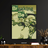 Breaking Bed – Satirical Gandhi Poster