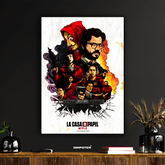 La Casa De Papel – The Professor’s Heist Poster
