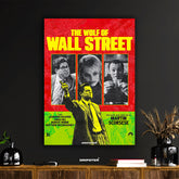 The Wolf of Wall Street Iconic Movie Poster - Pop Art Style