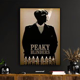 Thomas Shelby – Peaky Blinders Noir Poster