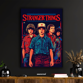 Stranger Things – Retro Crew Poster