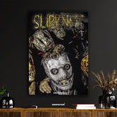 Slipknot Masked Band Art Poster