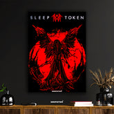 Sleep Token Red Angel Scythe Poster