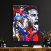 Neymar Jr – Barcelona Iconic Comeback Poster