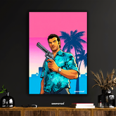 Tommy Vercetti – Grand Theft Auto Vice City Poster