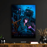 Sung Jin-Woo & Hunters – Solo Leveling Action Poster