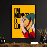Monkey D. Luffy – One Piece Straw Hat Poster