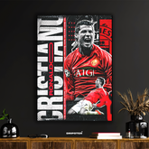 Cristiano Ronaldo – Manchester United Comeback Poster