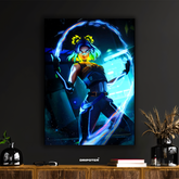 Neon – Valorant Radiant Speed Poster