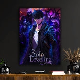 Sung Jinwoo - Solo Leveling Shadow Monarch Poster