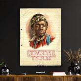 Stranger Things Lucas Sinclair Notebook Poster