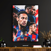 Neymar Jr – Barcelona Legacy Poster