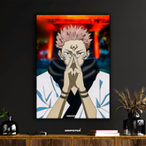 Sukuna Domain Expansion – Curse King Anime Poster