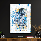 Lionel Messi – Argentina Legacy Poster