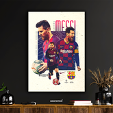 Lionel Messi – FC Barcelona Legacy Poster