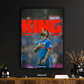 Virat Kohli – KING of Cricket Poster