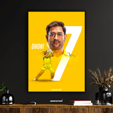 MS Dhoni – Chennai Super Kings Legacy Poster
