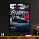 Toyota Supra – Tokyo Street Legend Poster