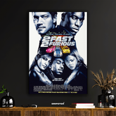 2 Fast 2 Furious – Action Movie Poster