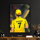 MS Dhoni – CSK Legend Poster