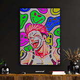 Sukuna – Jujutsu Kaisen Neon Chaos Poster