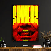 Sinners 'Dance with the Devil' Abstract Art Poster