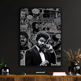 Thalapathy Vijay – Retro Comic Don Poster