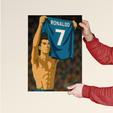 Cristiano Ronaldo – Jersey Pride Poster