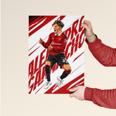 Alejandro Garnacho – Manchester United Star Poster