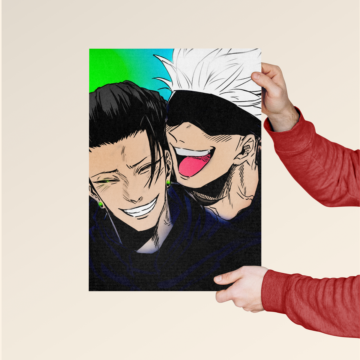 Gojo & Geto | Anime Poster Art