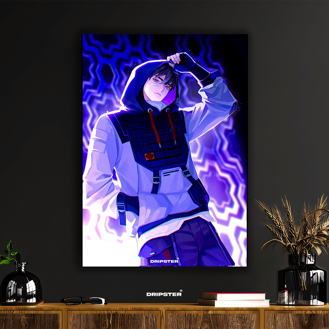 ISO Valorant Poster – Shadow Duelist Wall Art for Gamers