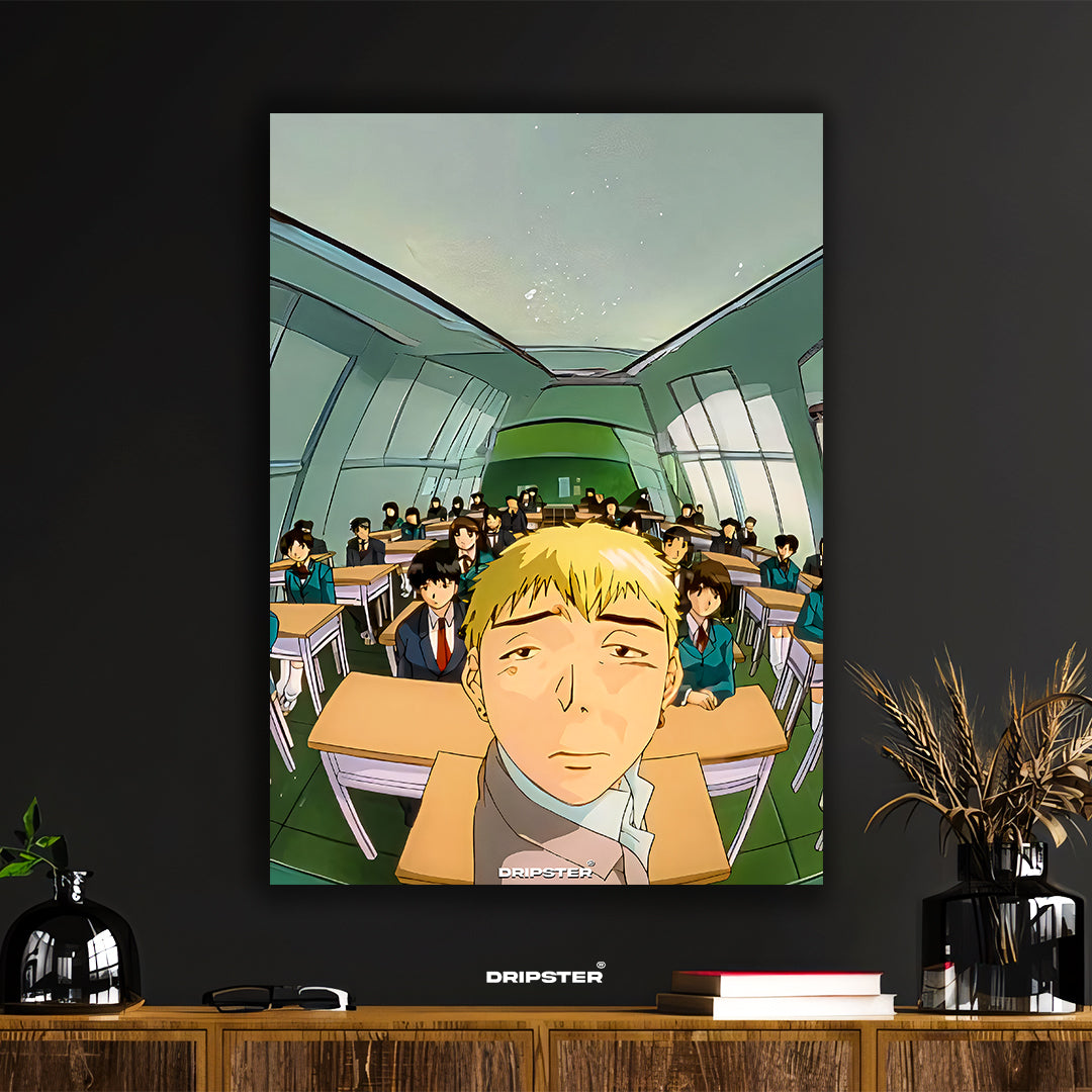 DRIPSTER "Classroom Daze" Retro Anime Art Print