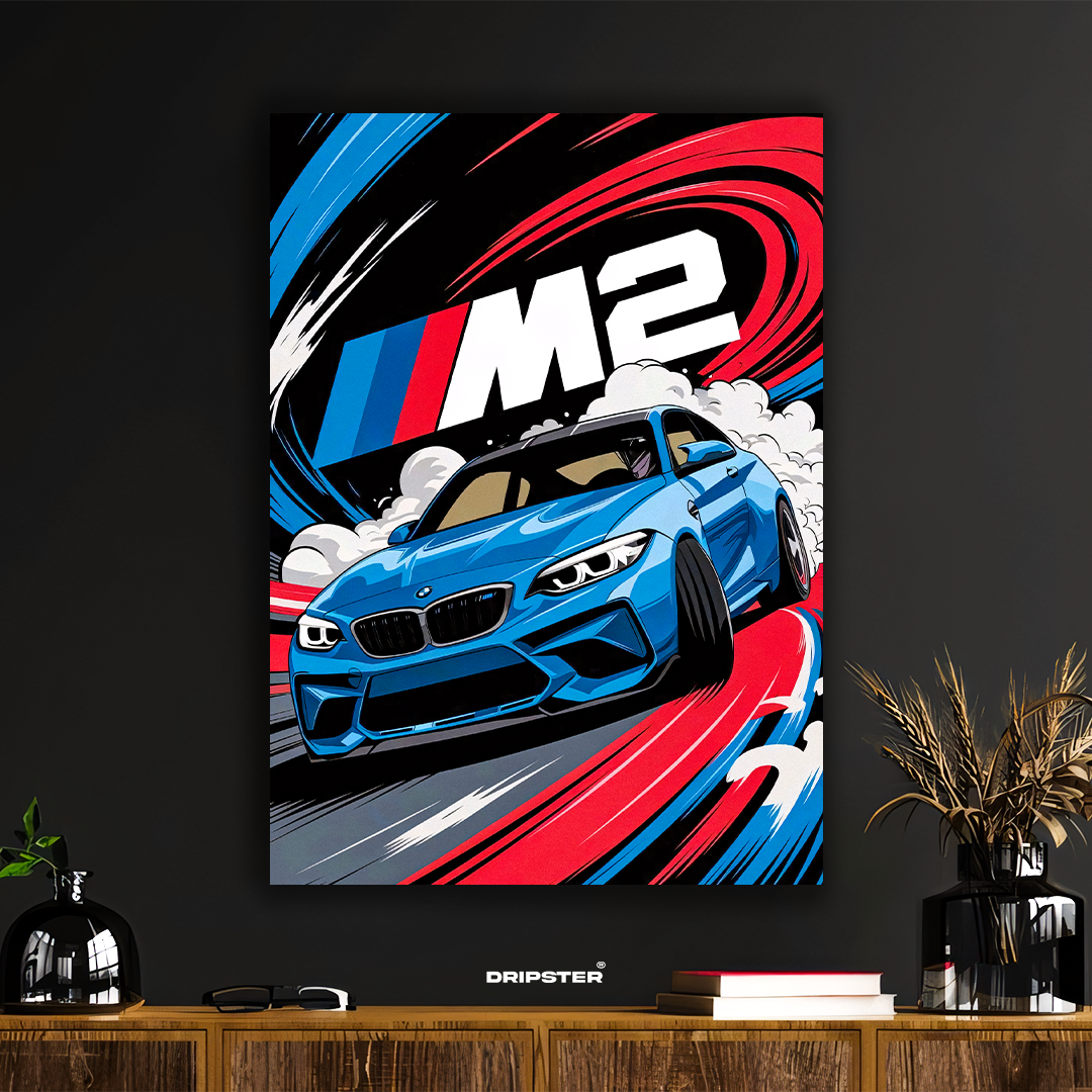 BMW M2 – Performance Drift Poster