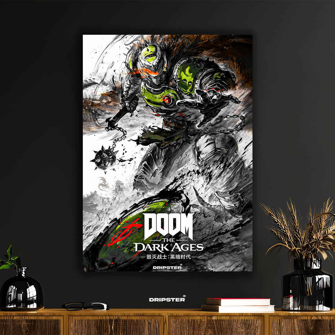 Doom The Dark Ages Dynamic Art Poster