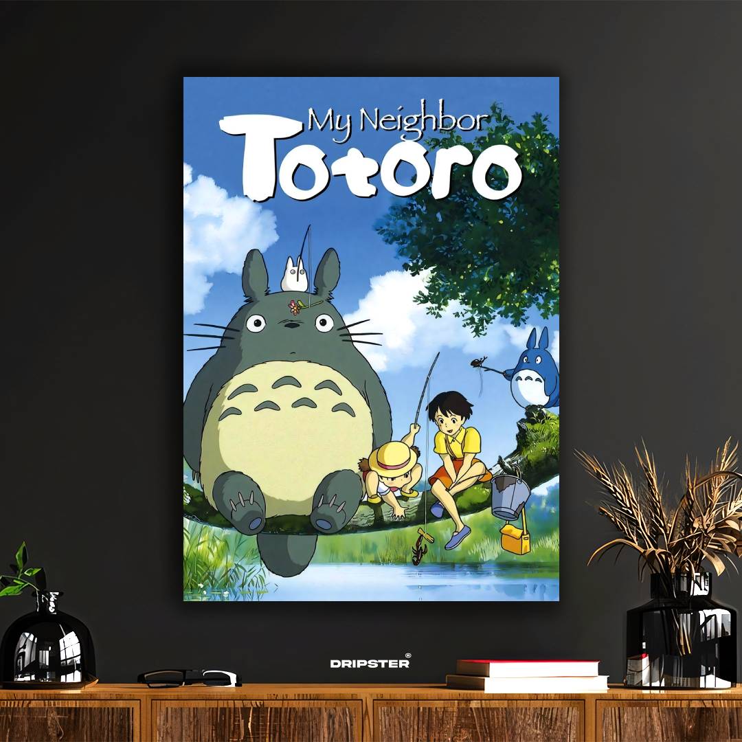 My Neighbor Totoro – Studio Ghibli Anime Poster