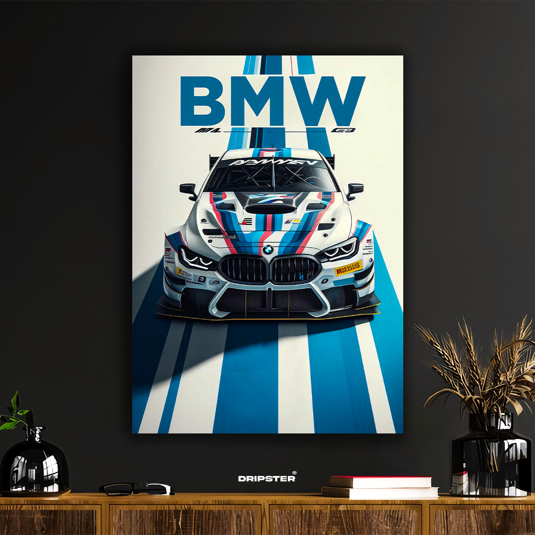 BMW M4 GT3 – Racing Precision Poster