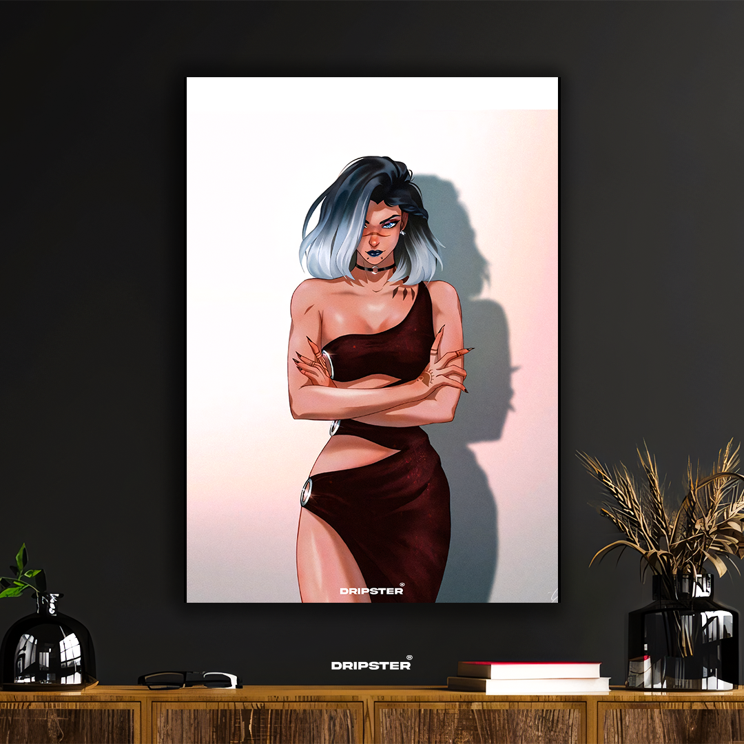 Fade – Valorant Initiator Poster (Fan Art)