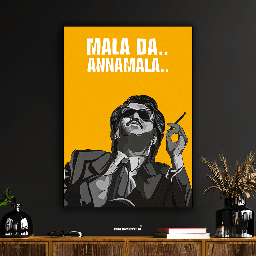 Annamalai Swag Poster – “Mala Da.. Annamala..”
