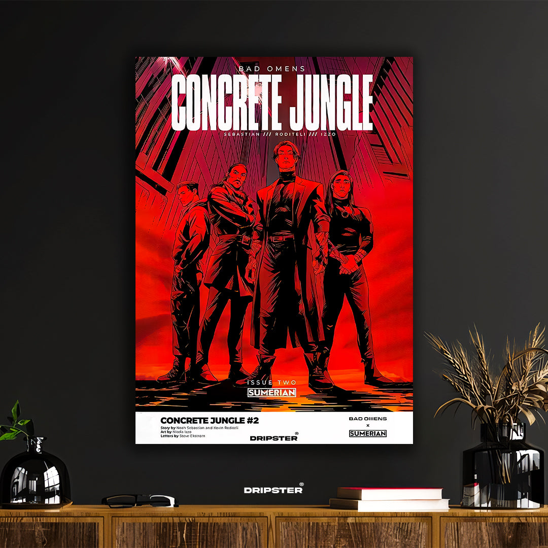 Concrete Jungle Issue #2 Graphic Novel Art Print